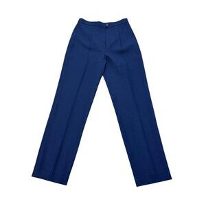 Women’s Vintage Goldie California slacks navy poly 1970s